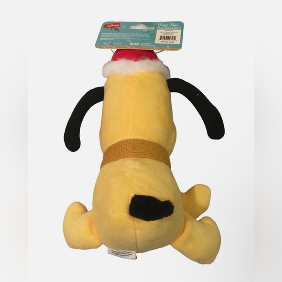 Disney Pluto Plush 9" Dog Toy with Squeaker - Picture 3 of 4